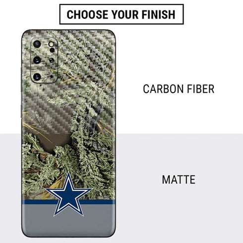 NFL Realtree Camo Dallas Cowboys Galaxy S20 Plus Skin